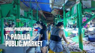  [4K] What's Inside T. Padilla Public Market | Walking Tour | Cebu City, Philippines