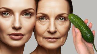 Cucumber Erases all wrinkles on the face! Anti-aging skin care