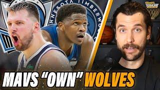 Mavericks-Timberwolves Reaction: Luka Doncic ICE COLD, Mavs OWN Ant & Wolves | Hoops Tonight