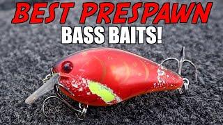 The 3 BEST Baits for Prespawn Bass Fishing!