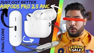 Airpods Pro 2.5 ANC Carbon Copy UnboxingTYPE C PORTMagSafe/Buzzer/Volume SliderApple Verified️