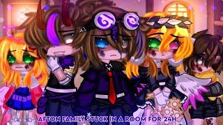 Afton Family Stuck in a room for 24H | Gacha Club | Afton Family |