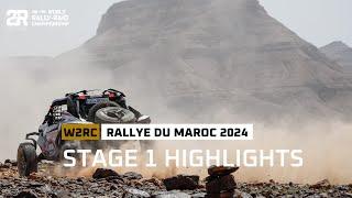 Stage 1 Highlights - Rallye du Maroc 2024 - #W2RC