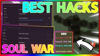 Roblox Soul War Hack  OP AUTOFARM HACK - INSTA KILL HOLLOWS - ANTI STUN  Soul War Script Gui