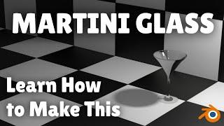 Making A MARTINI GLASS? There's A BLENDER TRICK For That!