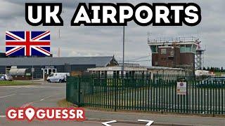 Airports in the UK on GeoGuessr: American finds a few London airports?