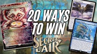 New Secret Lair Deck: 20 Ways to Win Announced by WOTC! | Magic the Gathering | Commander | MTG