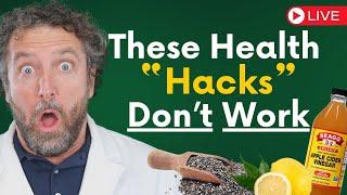 Doctor Reveals The TRUTH About Viral "Health Hacks" LIVE! | Dr. Josh Levitt | Upwellness