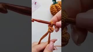 Шнур крючком #вязаниекрючком #шнуркрючком