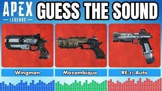 Guess The Gun Sound in APEX LEGENDS Challenge | Apex Legends Quiz