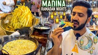 Madina RAMADAN Nights Full Street FOOD | Local Life of Madina