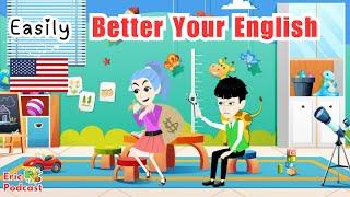 Easy & Slow English Conversation Practice for Super Beginners