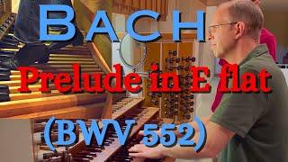 Bach's Prelude in E flat for organ @ University of Alabama