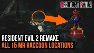 All 15 Mr Raccoon locations in Resident Evil 2 remake - Mr Raccoon guide