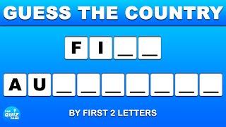 Guess The Countries In Oceania By First 2 Letters - Quiz Guess The Country