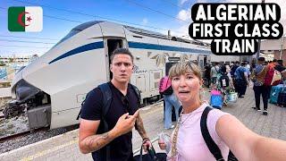 First Class $8 Algerian Train  Algiers To ORAN (luxury) وهران