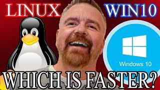 Linux v Windows: Which is FASTER? - Software Drag Racing!