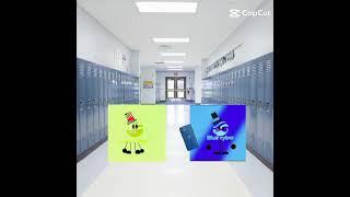 Lime cyber Blue cyber Blue poleal