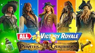 Winning With *EVERY* Pirates of The Caribbean Skin!