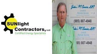 Covington Home Owner Immediate Difference in Home Temperature! New Orleans