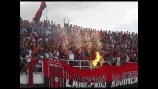 Barra Lanceros Rojinegros- Pentacampeon