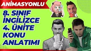 8. Sınıf İngilizce 4. Ünite Konu Anlatımı