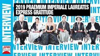 2019 Præmium Imperiale Laureates Express Gratitude For Award | JAPAN Forward