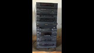 Scrapping a multi cd player unit for loads of copper, tin, aluminum, other metals and little waste!