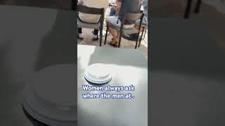 Where are the men ? Answer :They outside. #foryou #coffee #happy #relationship #fyp #shop #subscribe