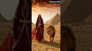 Echoes of the Pyramid: The Lion and the Seer"#pyramid #ai #movie