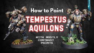 KILL TEAM HIVESTORM: Painting Tempestus Aquilons - Contrast Paint Mode