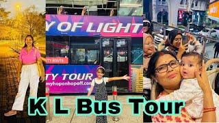 Kuala lumpur Hop On Hop off Bus Tour | Open Deck Bus in Malaysia | Must try Hop on Hop off Bus in kl