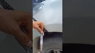 Plastic Bumper Repairing for car. #plastic welding #restore #repair #car bumper #broken #diy #short