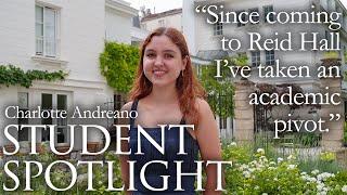 Student Spotlight: Charlotte Andreano (Columbia College)