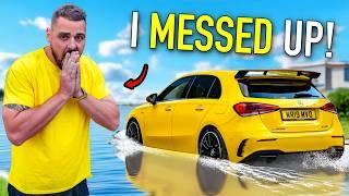 I BOUGHT A FLOOD DAMAGED A35 AMG FROM BIRMINGHAM! ‍️