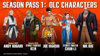 FATAL FURY: CotW ｜Season Pass 1 Announcement Trailer