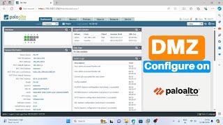 DMZ Configure on PaloAlto Firewall