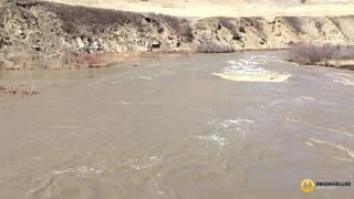 Flooding in Dunphy - DrumhellerOnline.com
