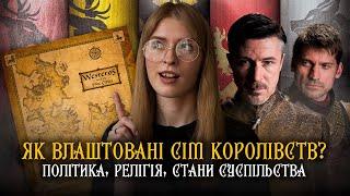 Устрій Семи Королівств | Що треба знати перед переглядом і прочитанням Гри престолів та Дому дракона