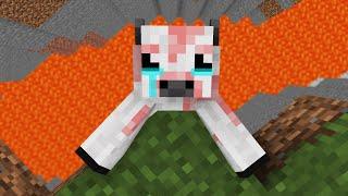 Wolf Life: Little Cow Needs Help - Minecraft Animation