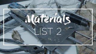 Masters Academy Materials List II