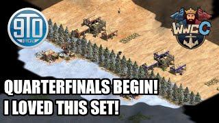 First Quarterfinal! Crazy plot twists! - Dashermin vs Matthew | Age of Empires II - WWCC