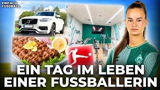 Ein Tag im Leben einer Fußballerin! (1. Bundesliga)