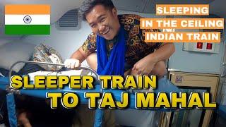 [ENG SUB] IM GOING TO TAJ MAHAL - INDIAN TRAIN TO THE CITY OF AGRA  PART 1