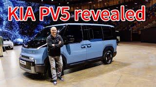 KIA PV5 revealed | Kia's take on the ID. Buzz!