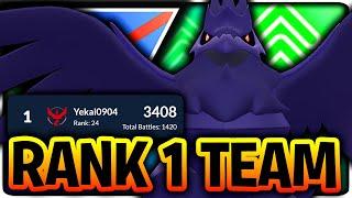 I *UPGRADED* the WORLD CHAMPS RANK 1 in the WORLD TEAM for the Great League | GO BATTLE LEAGUE