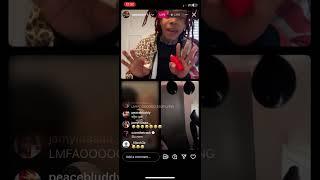 Chucky Wackem Instagram Live Wit Big Opp Having Fans Rap