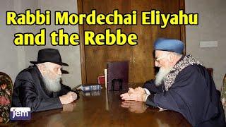 הרב הראשי הספרדי, הרב מרדכי אליהו פוגש את הרבי מליובאוויטש | 1991