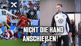 "Geht es besser wie der Hose von Cucurella!"  Nagelsmann scherzt über Handspiel