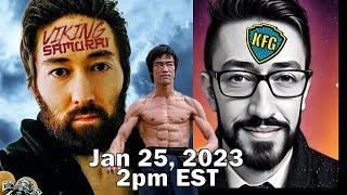 Viking Samurai and Kung Fu Genius discuss Bruce Lee and Vic Moore / Live with Audience Q&A